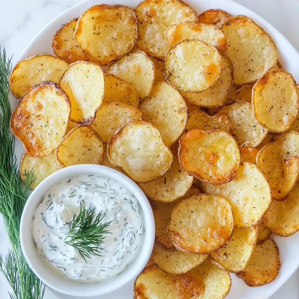 Air Fryer Sliced Potatoes Recipe - Recipe Image