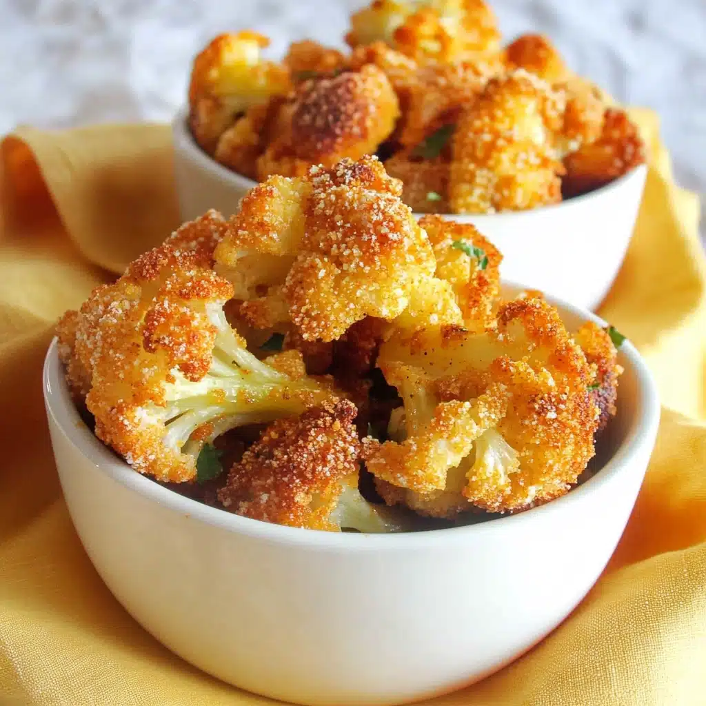 Parmesan Cauliflower Bites Recipe - Recipe Image