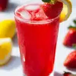 Hibiscus Tea Strawberry Lemonade Refreshers Recipe