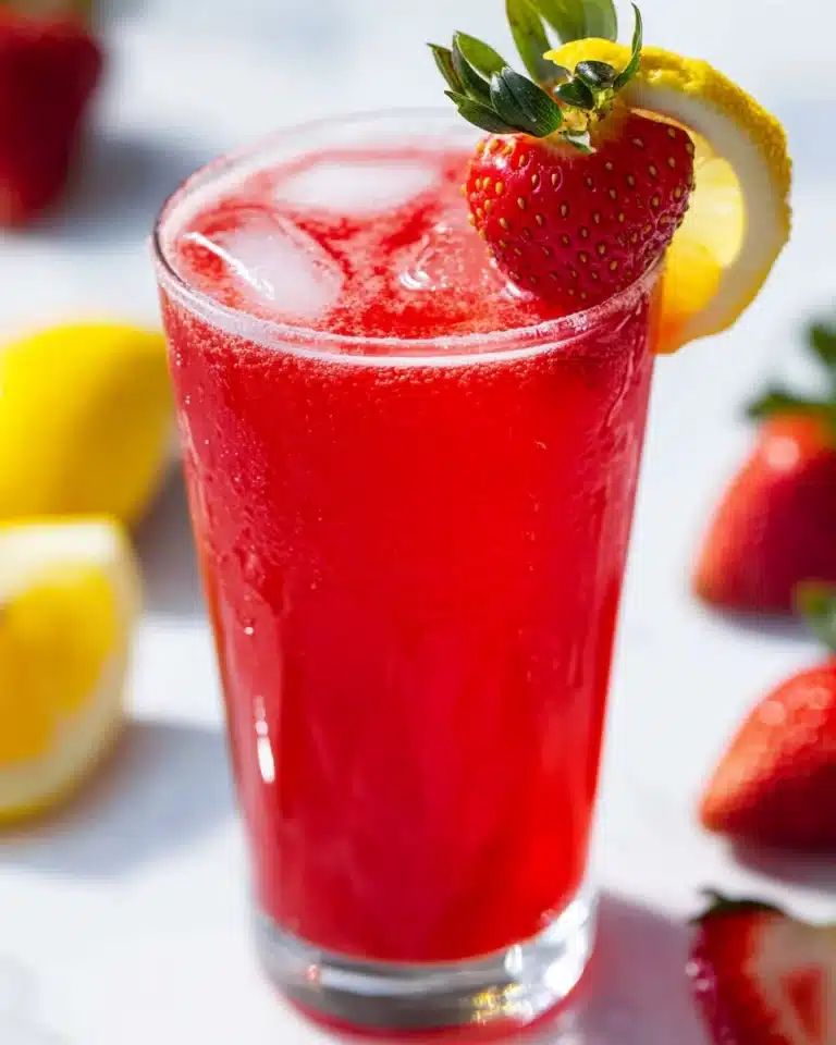 Hibiscus Tea Strawberry Lemonade Refreshers Recipe