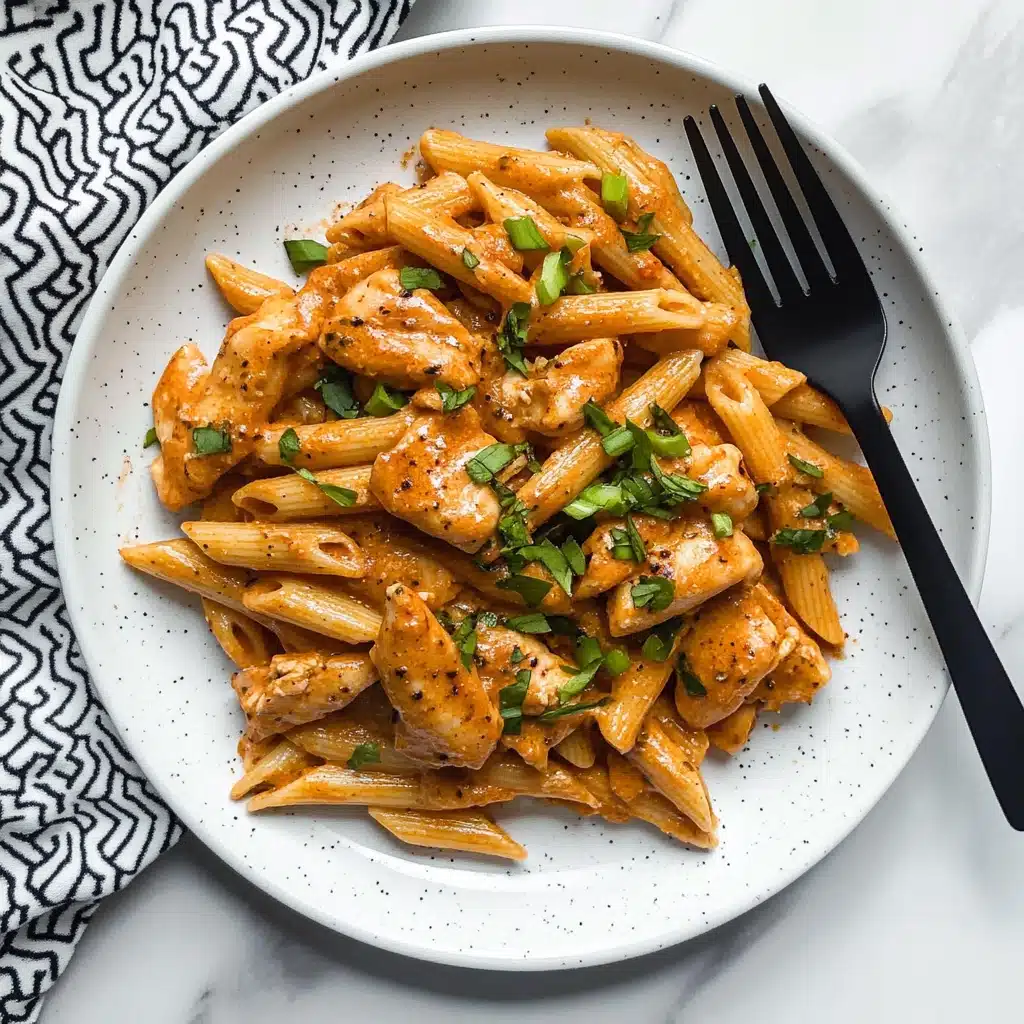 One Pot Creamy Cajun Chicken Pasta Recipe - Recipe Image