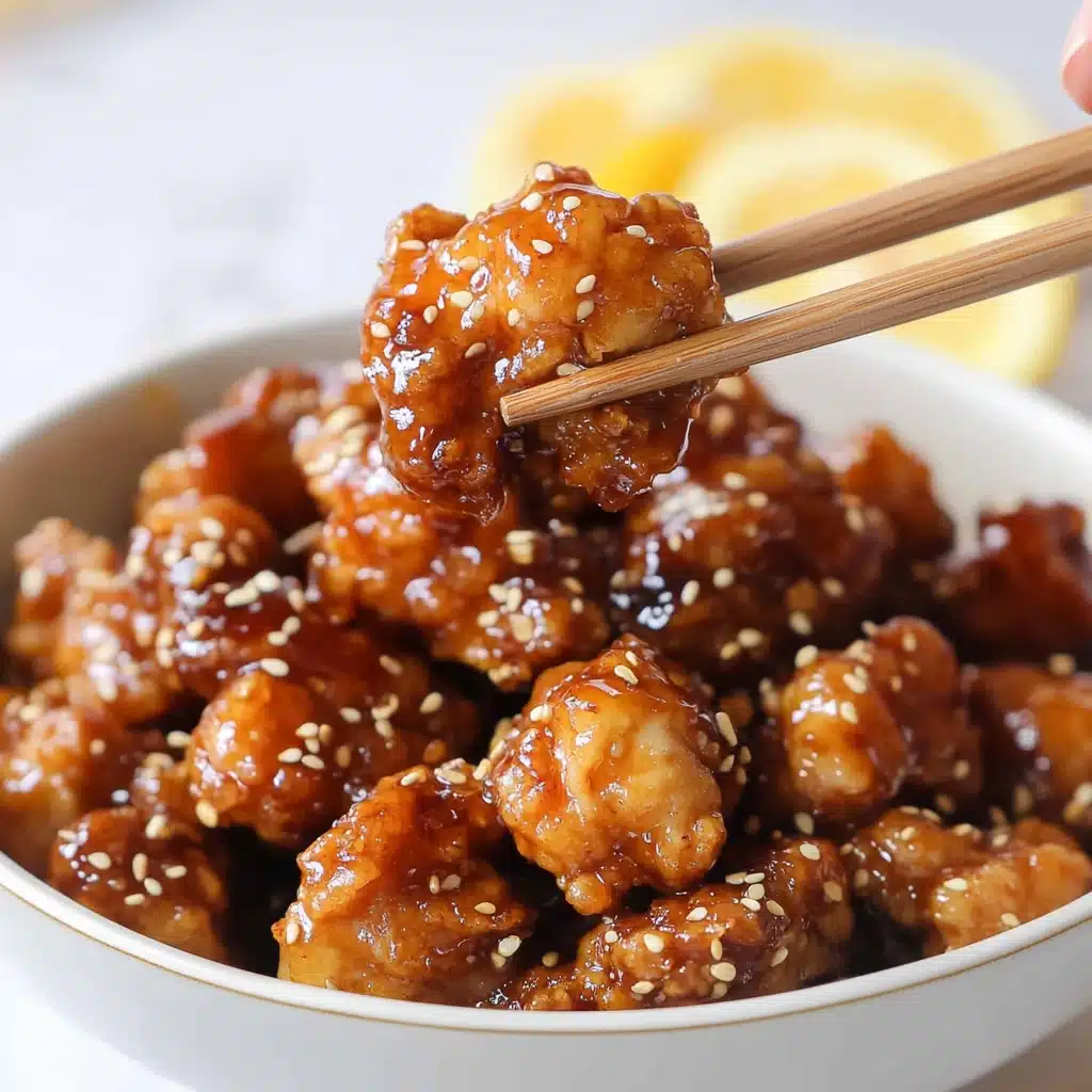 Quick & Easy Chinese Lemon Chicken Recipe - Recipe Image