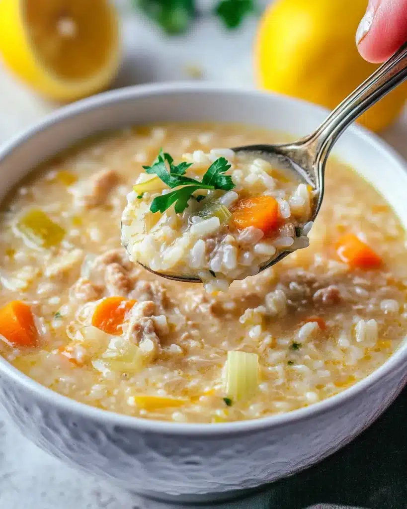 Avgolemono: Greek Lemon Chicken Soup Recipe