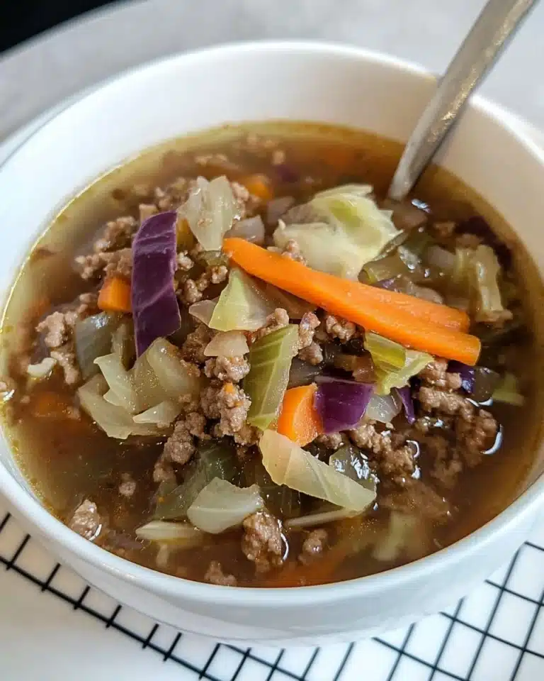 Gluten Free Egg Roll Soup Recipe