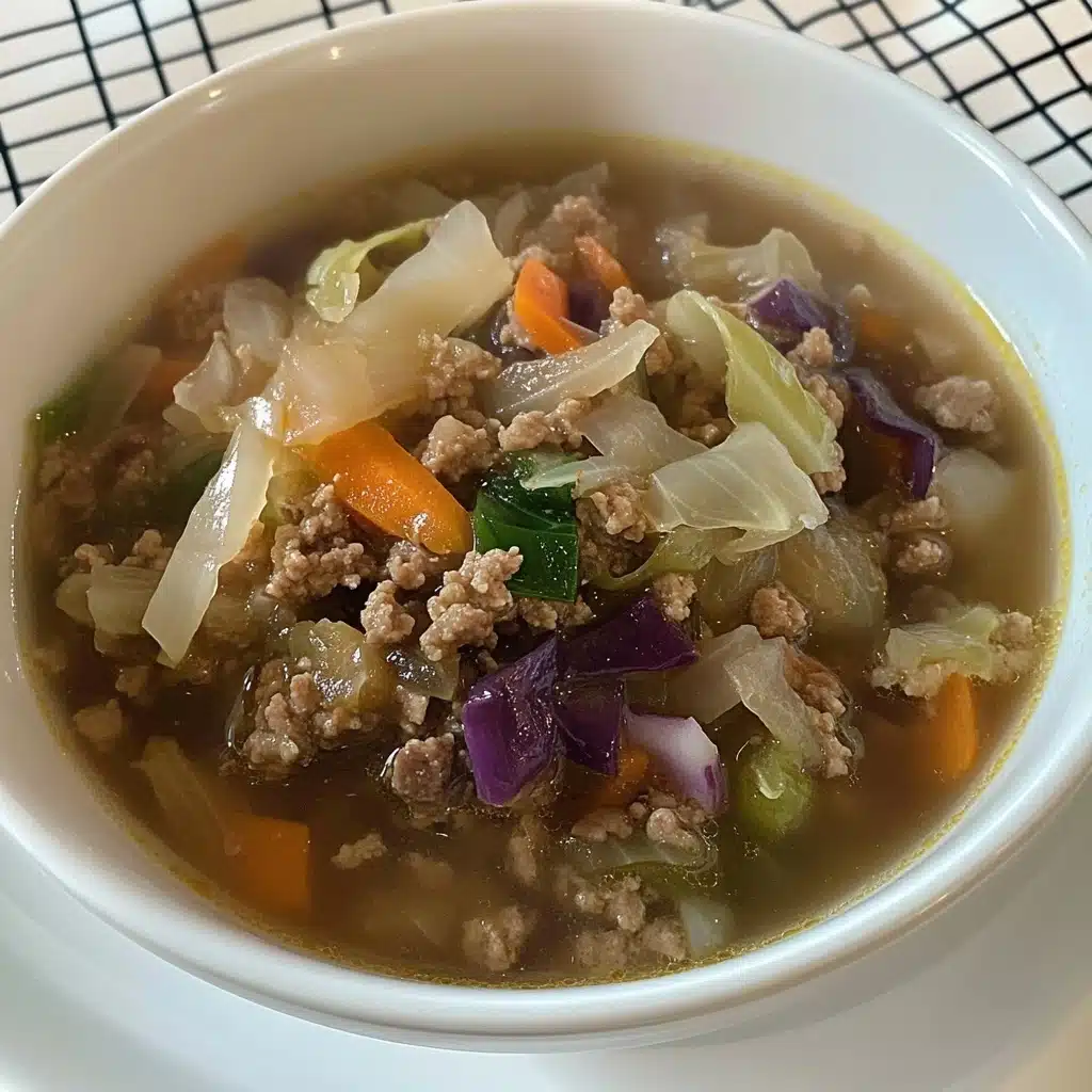 Gluten Free Egg Roll Soup Recipe - Recipe Image