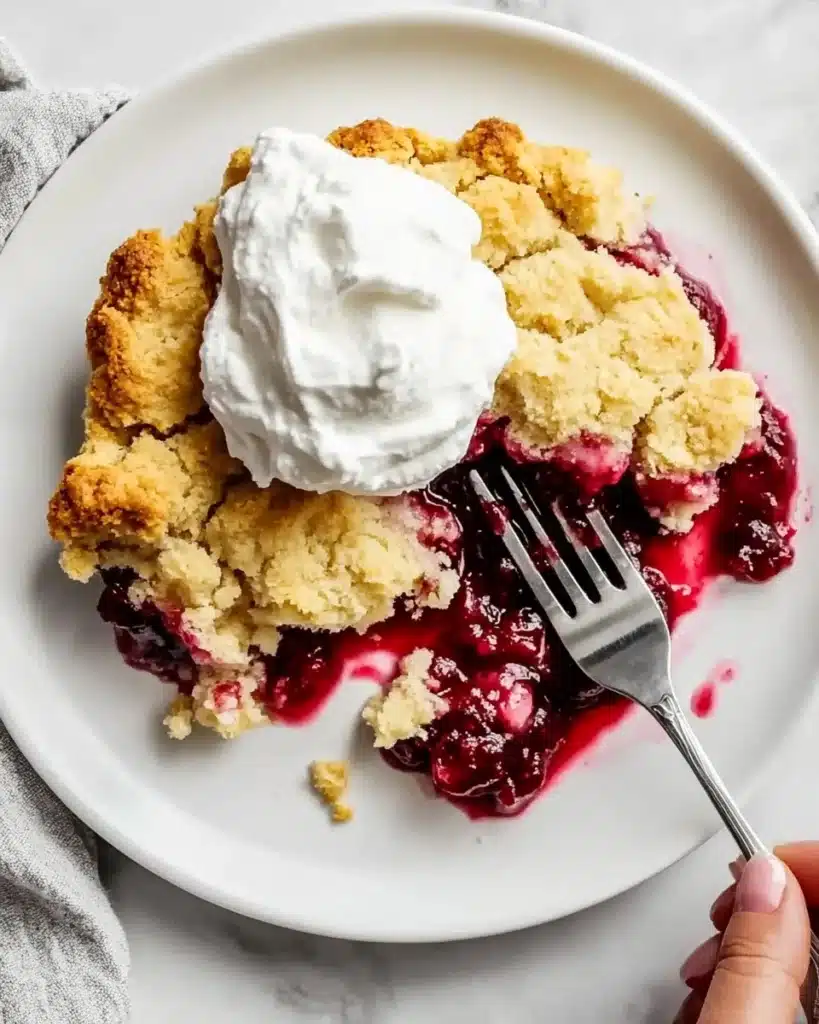 Strawberry Cheesecake Dump Cake Recipe