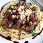 Olive Garden Steak Gorgonzola with Creamy Alfredo Sauce Recipe