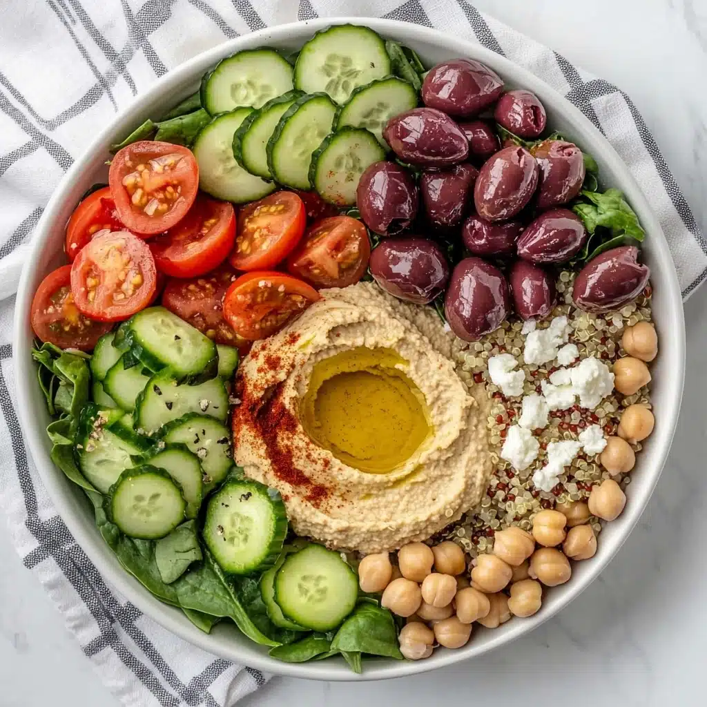 Mediterranean Hummus Bowl Recipe - Recipe Image