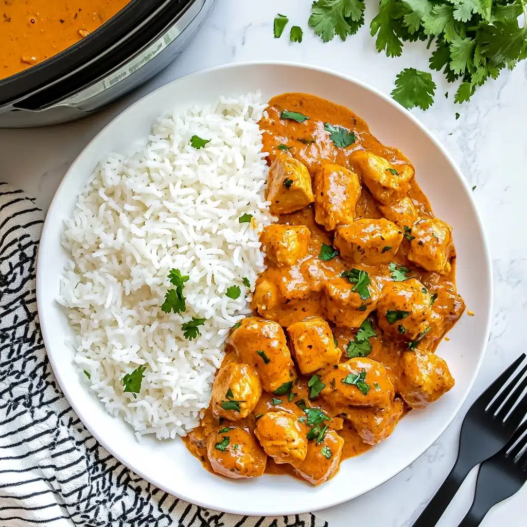 Slow Cooker Butter Chicken Recipe - Recipe Image
