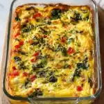Cottage Cheese Egg Bake with Veggies Recipe
