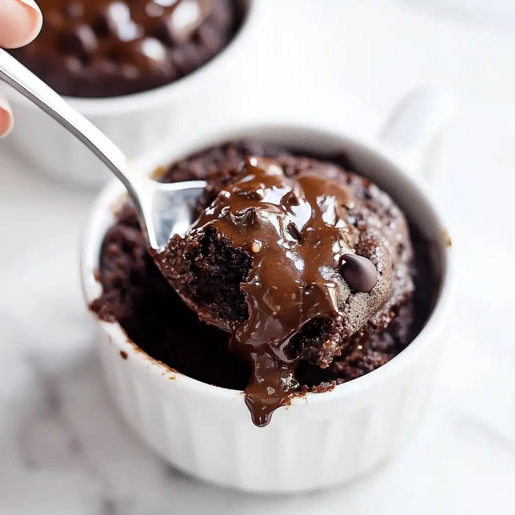 Chocolate Vegan Mug Cake Recipe - Recipe Image