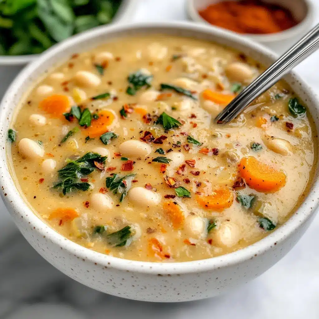 Tuscan White Bean Soup Recipe - Recipe Image