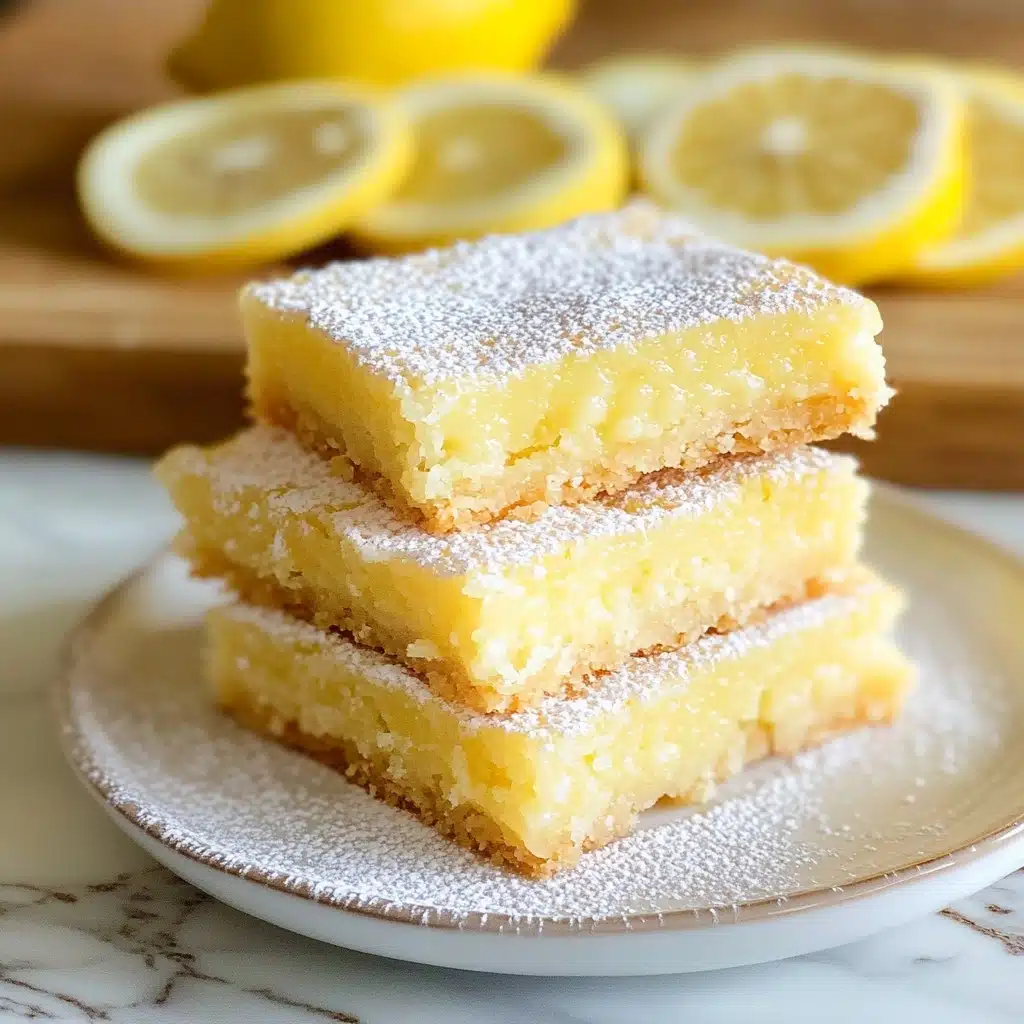 2 Ingredient Lemon Bars Recipe - Recipe Image