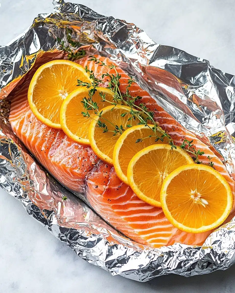 Orange Grilled Salmon Recipe - Recipe Image