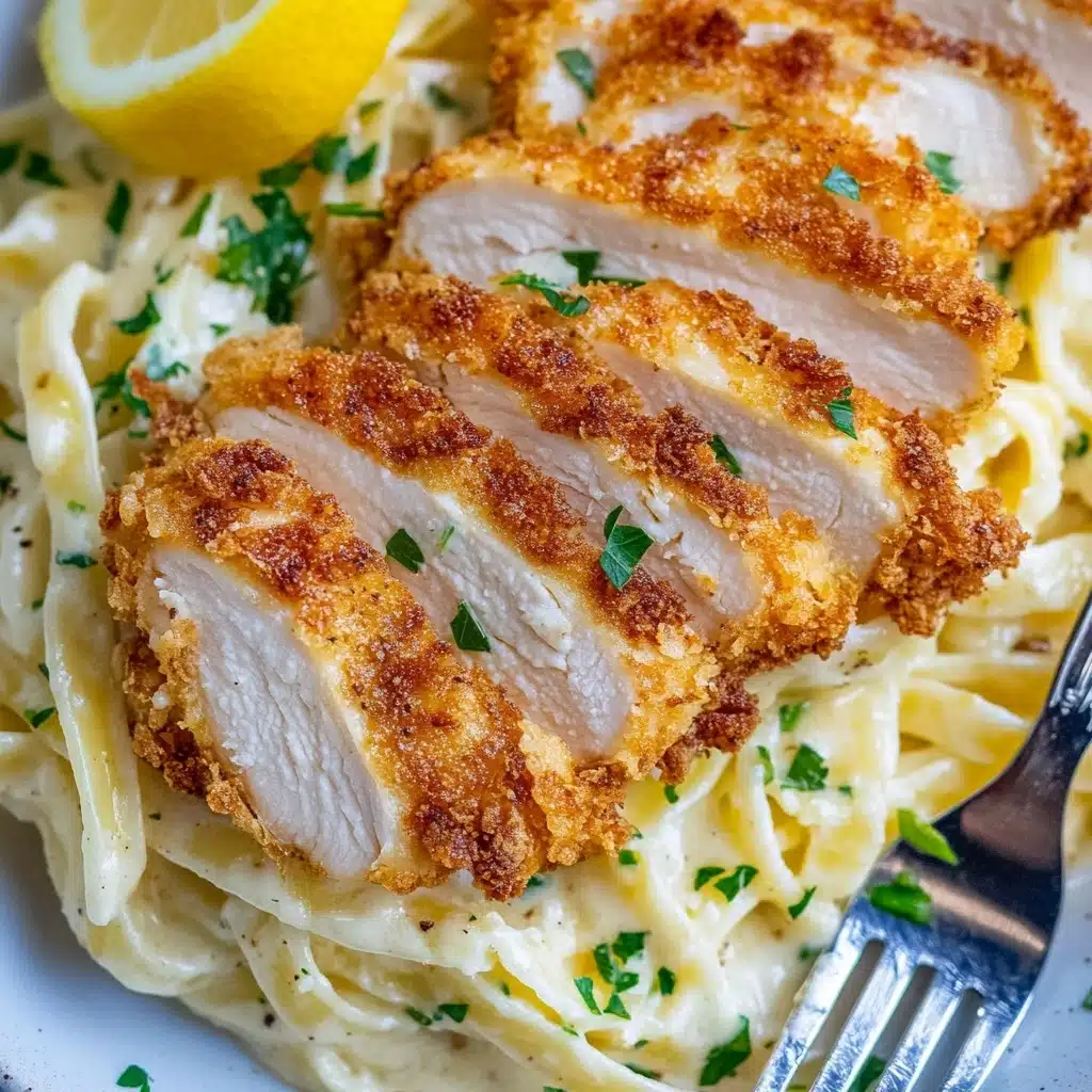 Creamy Lemon Chicken Pasta Recipe - Recipe Image