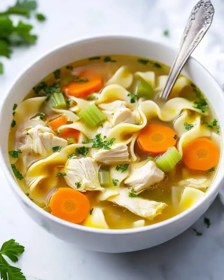 Chicken Noodle Soup Recipe