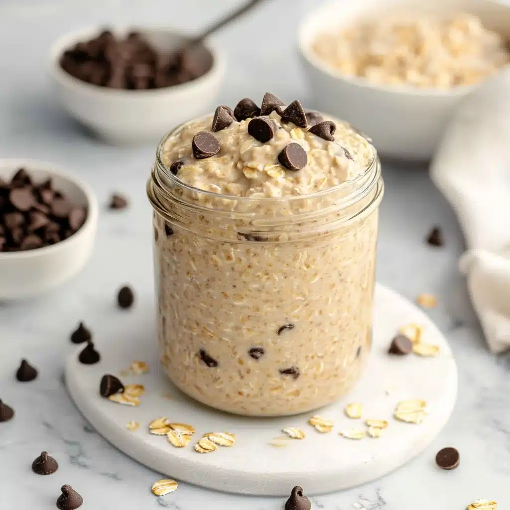 Cookie Dough Overnight Oats Recipe - Recipe Image