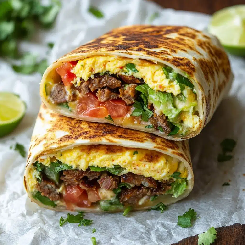 Breakfast Burritos Recipe - Recipe Image