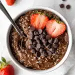 Chocolate Baked Protein Oats Recipe