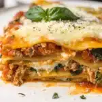 Zucchini Lasagna with Ground Turkey Recipe