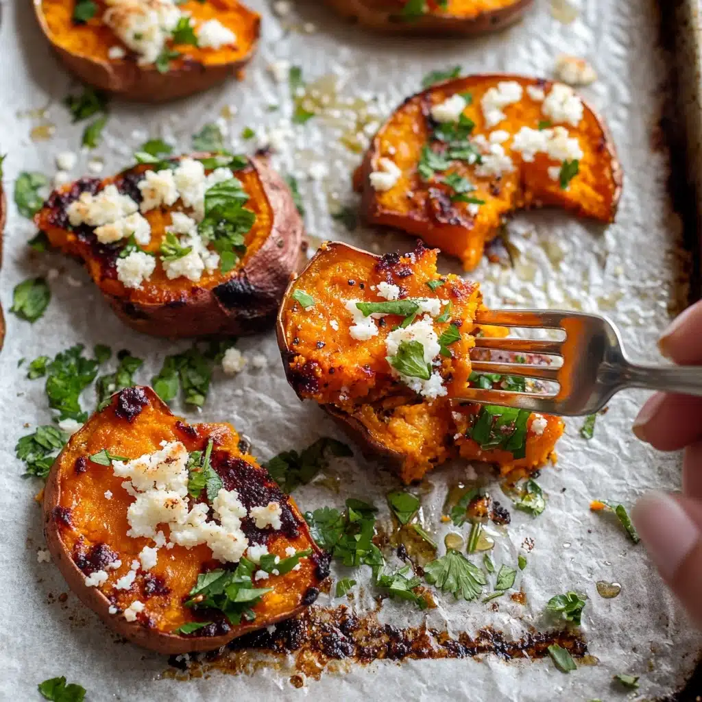 Smashed Chili Sweet Potatoes Recipe - Recipe Image
