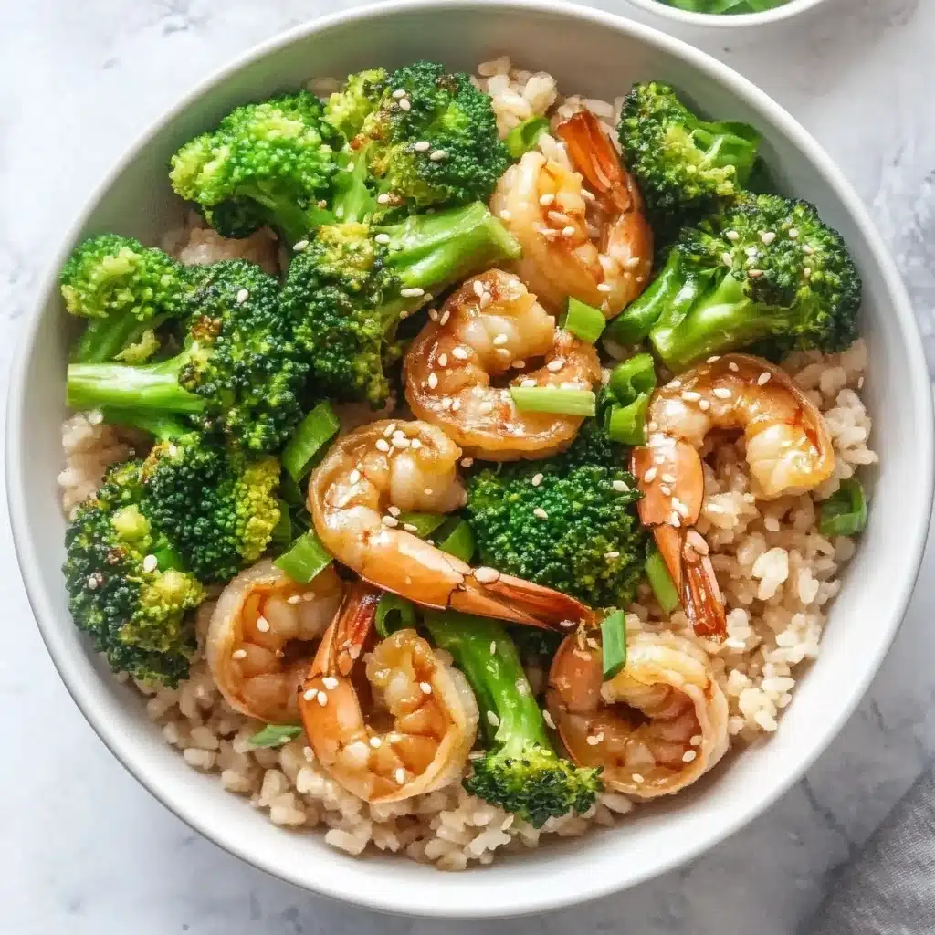 Sriracha Shrimp and Broccoli Stir Fry Recipe - Recipe Image