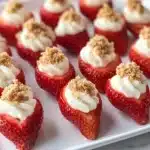 Deviled Strawberries (Made with a Cheesecake Filling) Recipe
