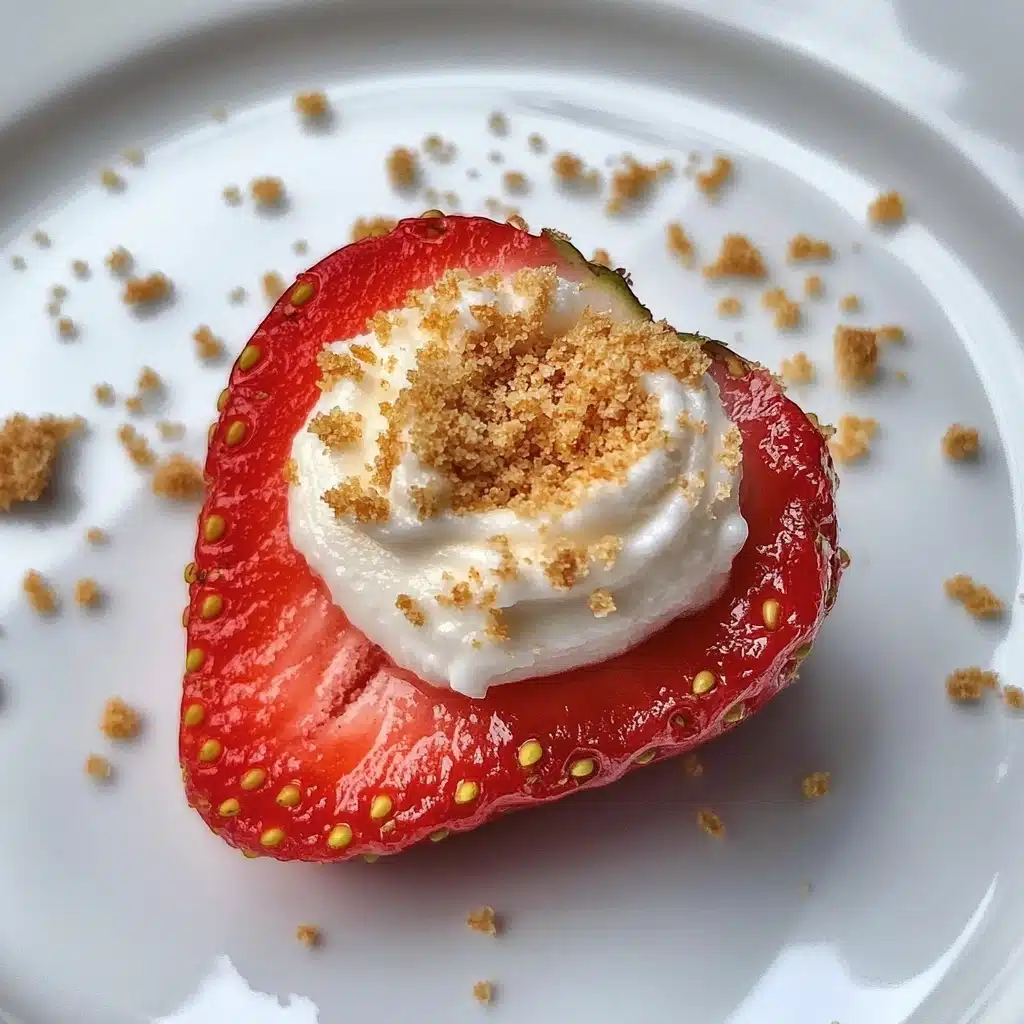 Deviled Strawberries (Made with a Cheesecake Filling) Recipe - Recipe Image