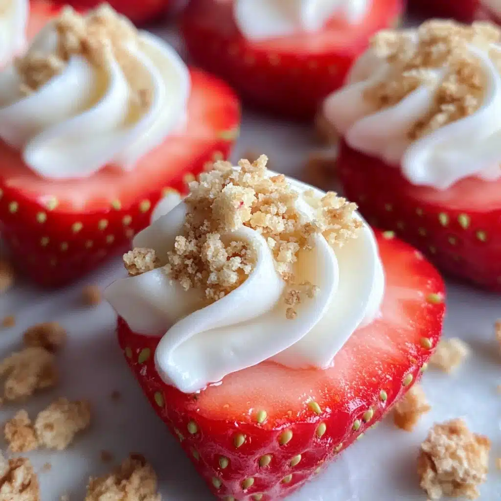 Deviled Strawberries (Made with a Cheesecake Filling) Recipe - Recipe Image