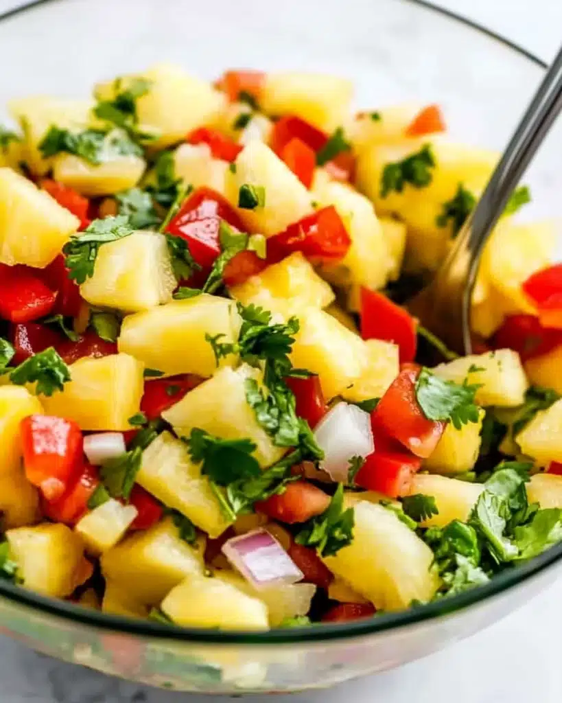Grilled Pineapple Salsa Recipe