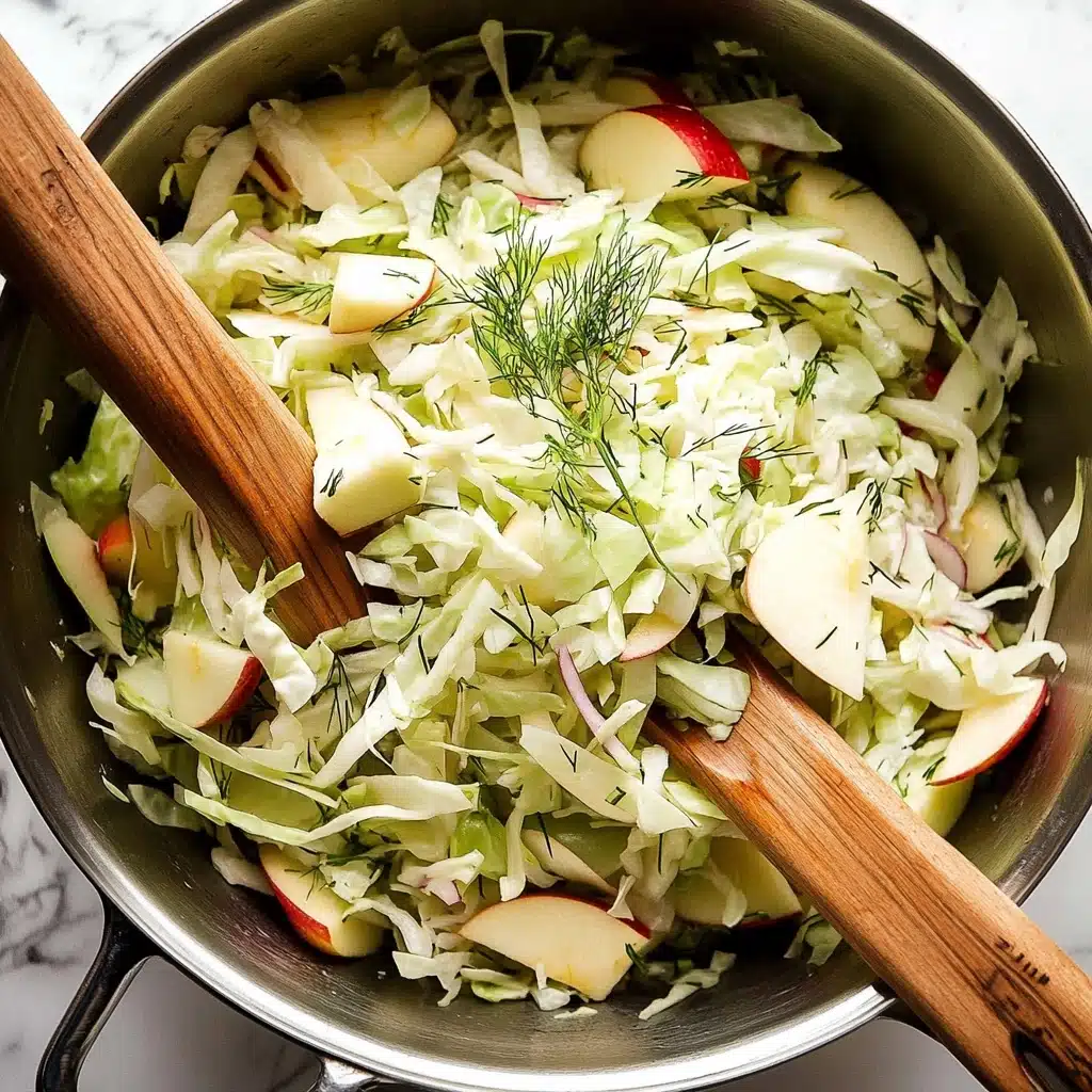 No Mayo Coleslaw with Apple and Fennel Recipe - Recipe Image