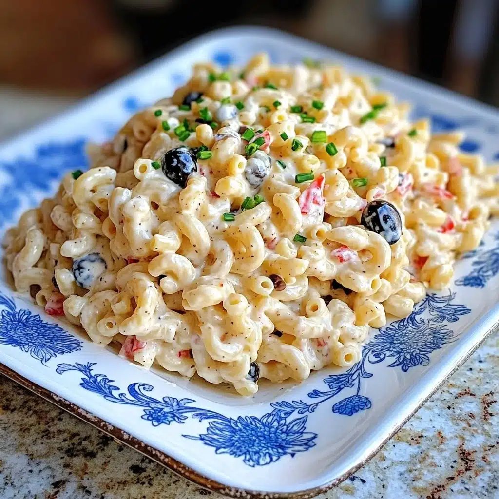 Creamy Macaroni Salad Recipe - Recipe Image