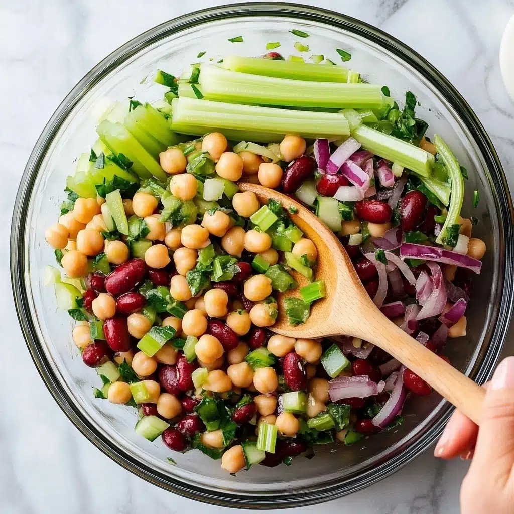 Three Bean Salad Recipe - Recipe Image