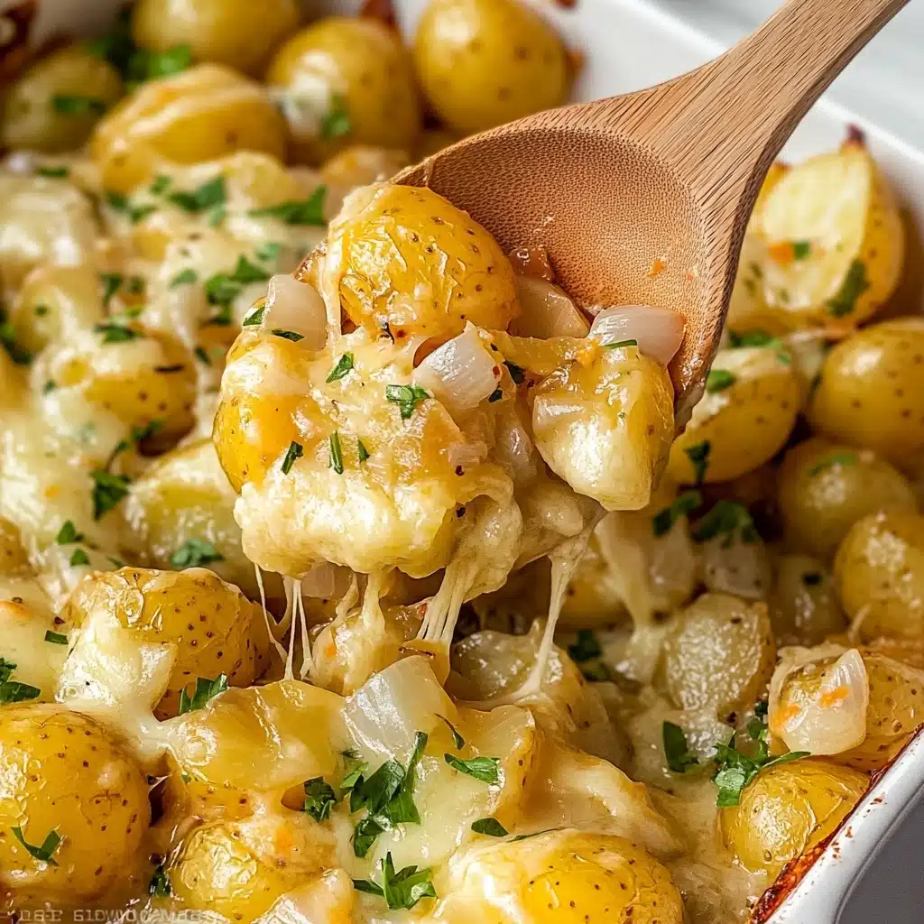Cheesy Campfire Potatoes Recipe - Recipe Image