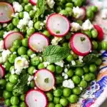 Spring Peas with Radish and Mint Recipe