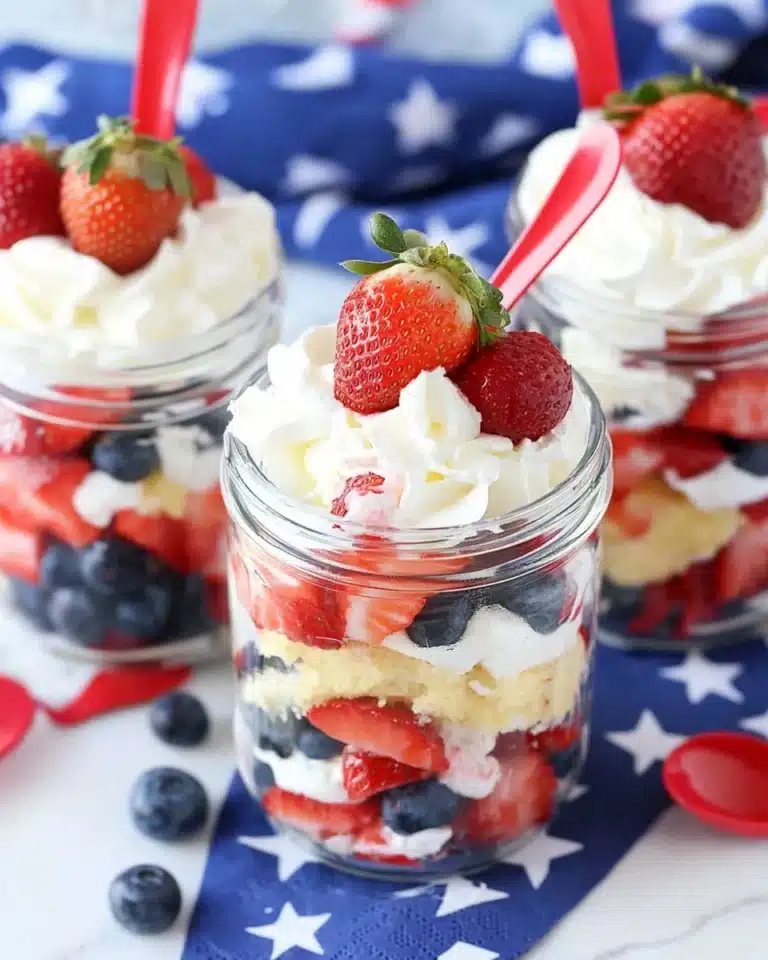 Patriotic Parfaits Recipe