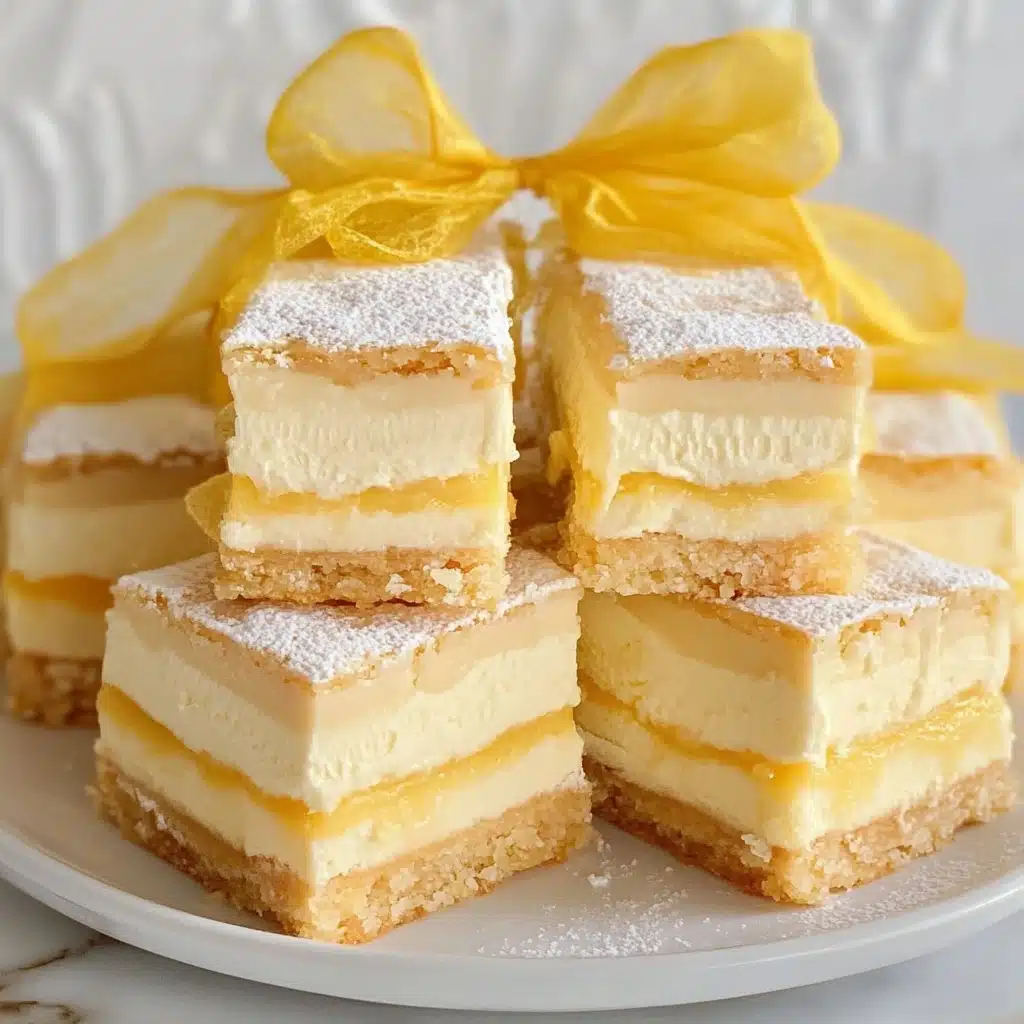 Lemon Ice Cream Bars Recipe - Recipe Image