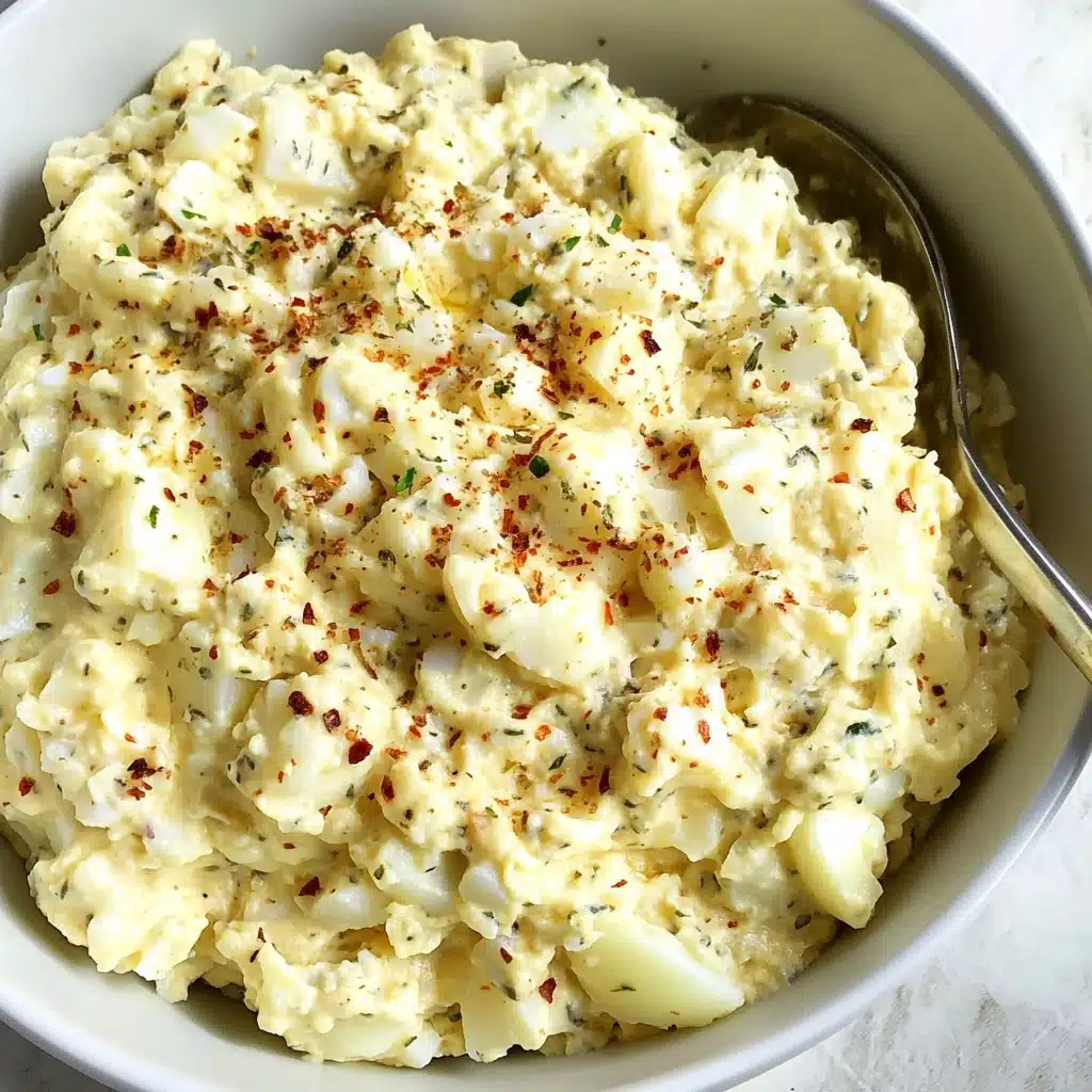 Simple Cottage Cheese Egg Salad Recipe - Recipe Image