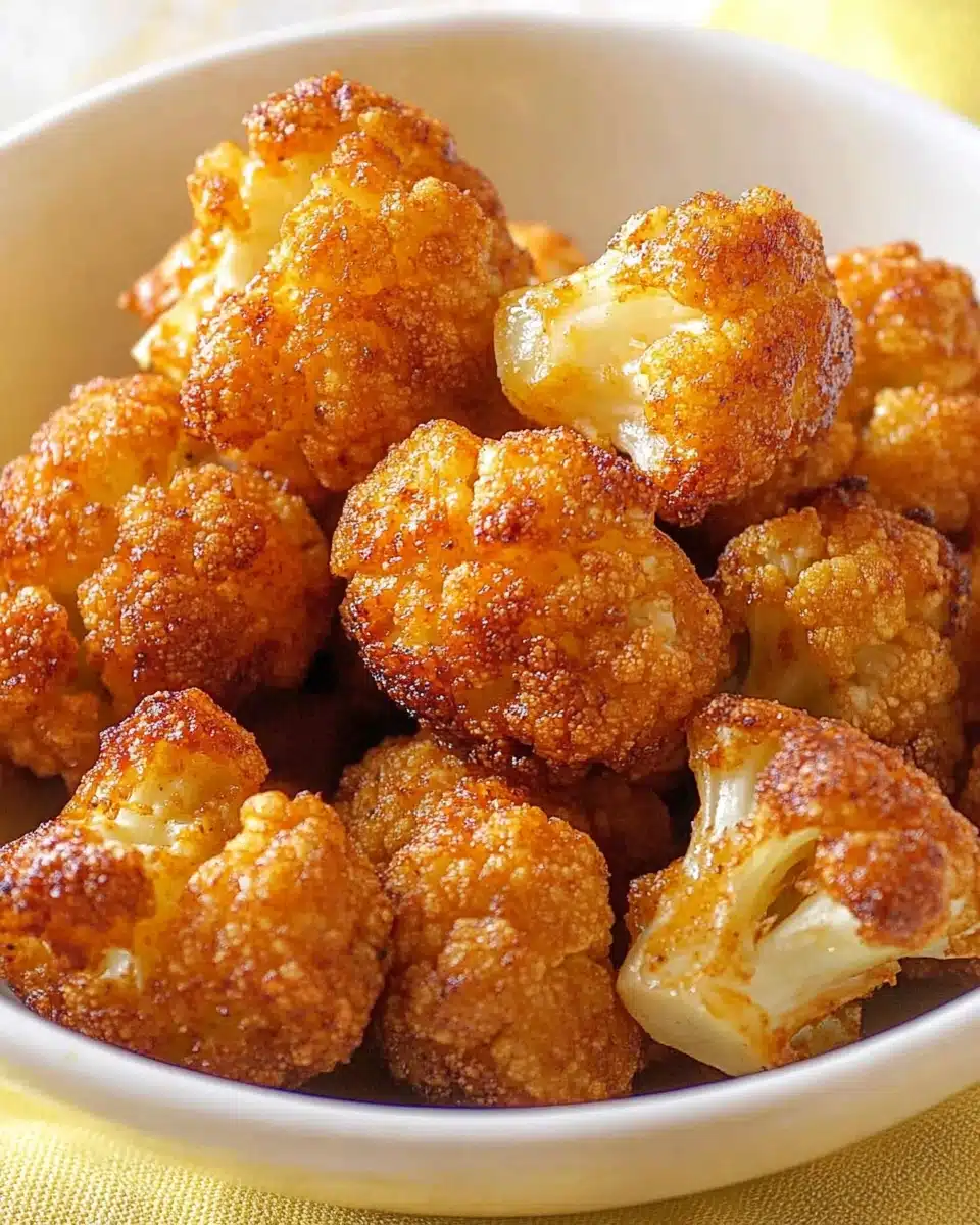 Parmesan Cauliflower Bites Recipe