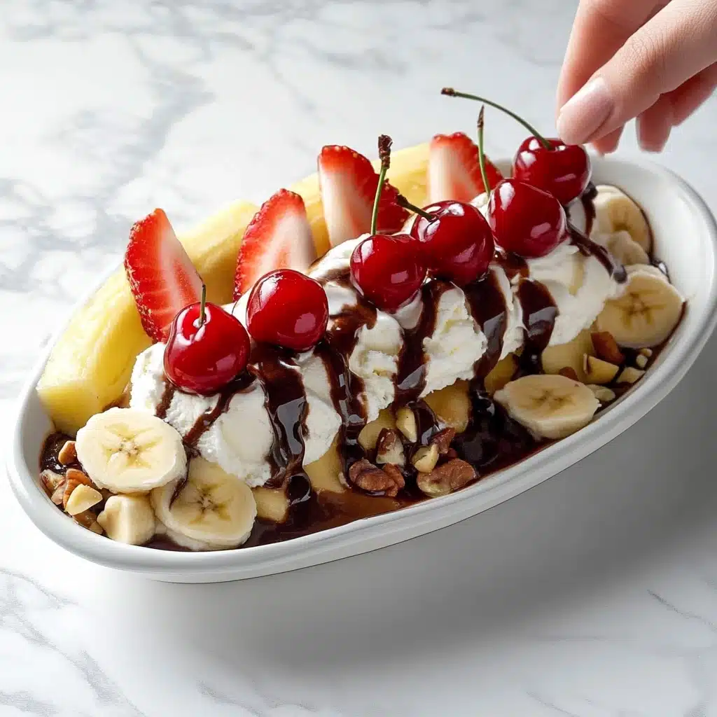 Banana Split Recipe - Recipe Image