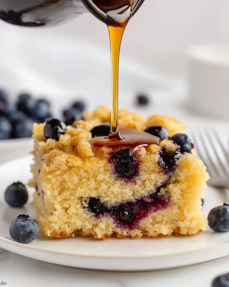 Blueberry Buttermilk Pancake Casserole Recipe