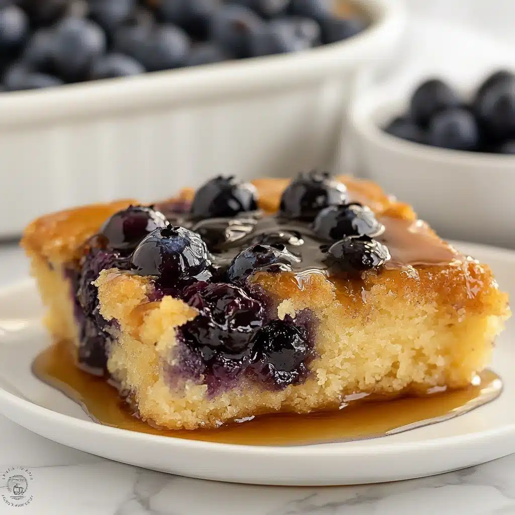 Blueberry Buttermilk Pancake Casserole Recipe - Recipe Image