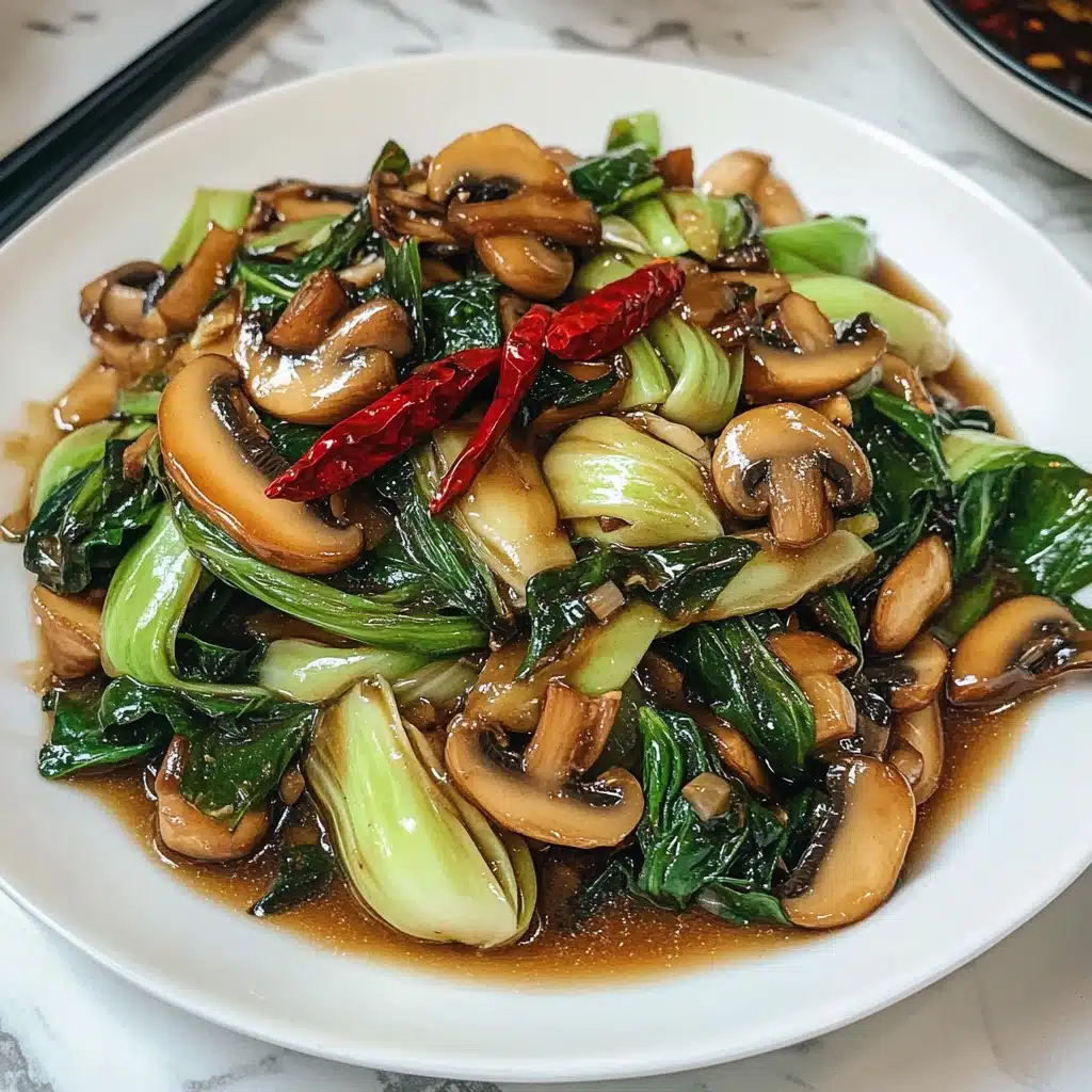 Bok Choy and Mushroom Stir Fry Recipe - Recipe Image