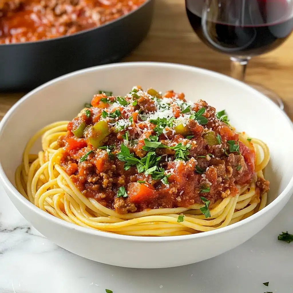 Homemade Spaghetti Sauce with Ground Beef Recipe - Recipe Image