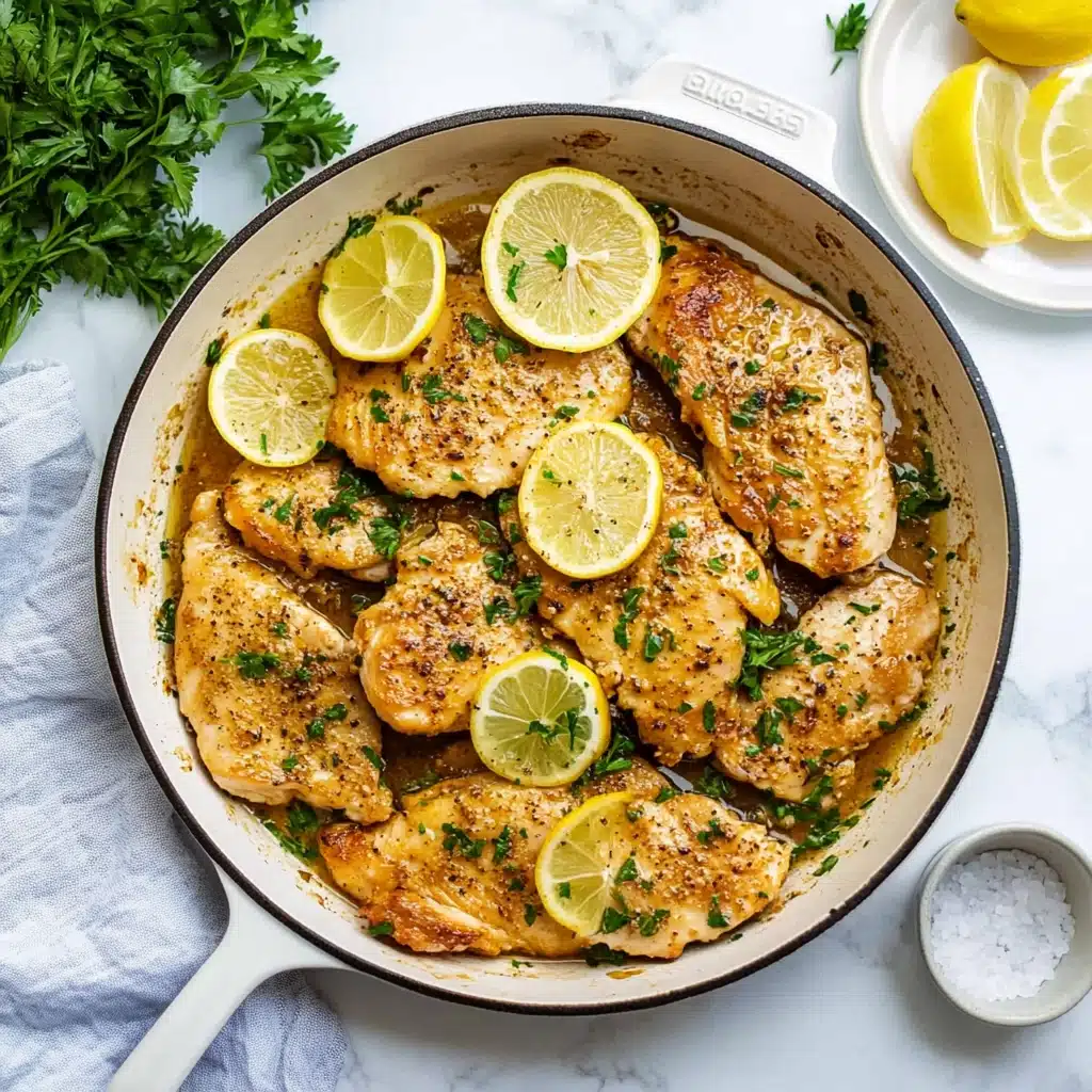 Pollo al Limone (Italian Lemon Chicken) Recipe - Recipe Image