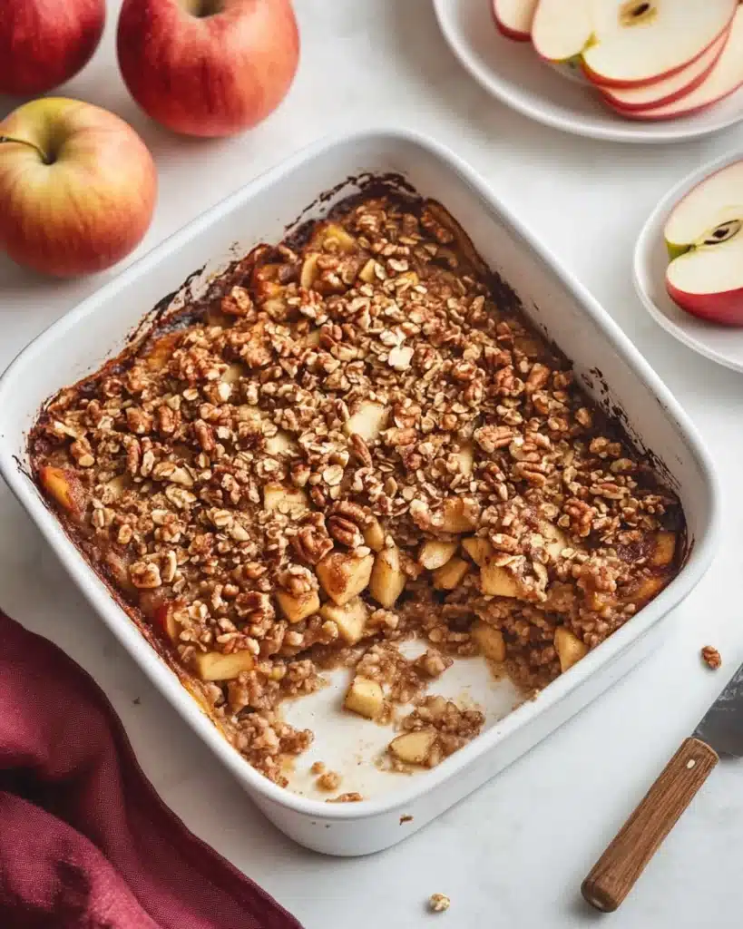 Baked Oatmeal with Apples Recipe