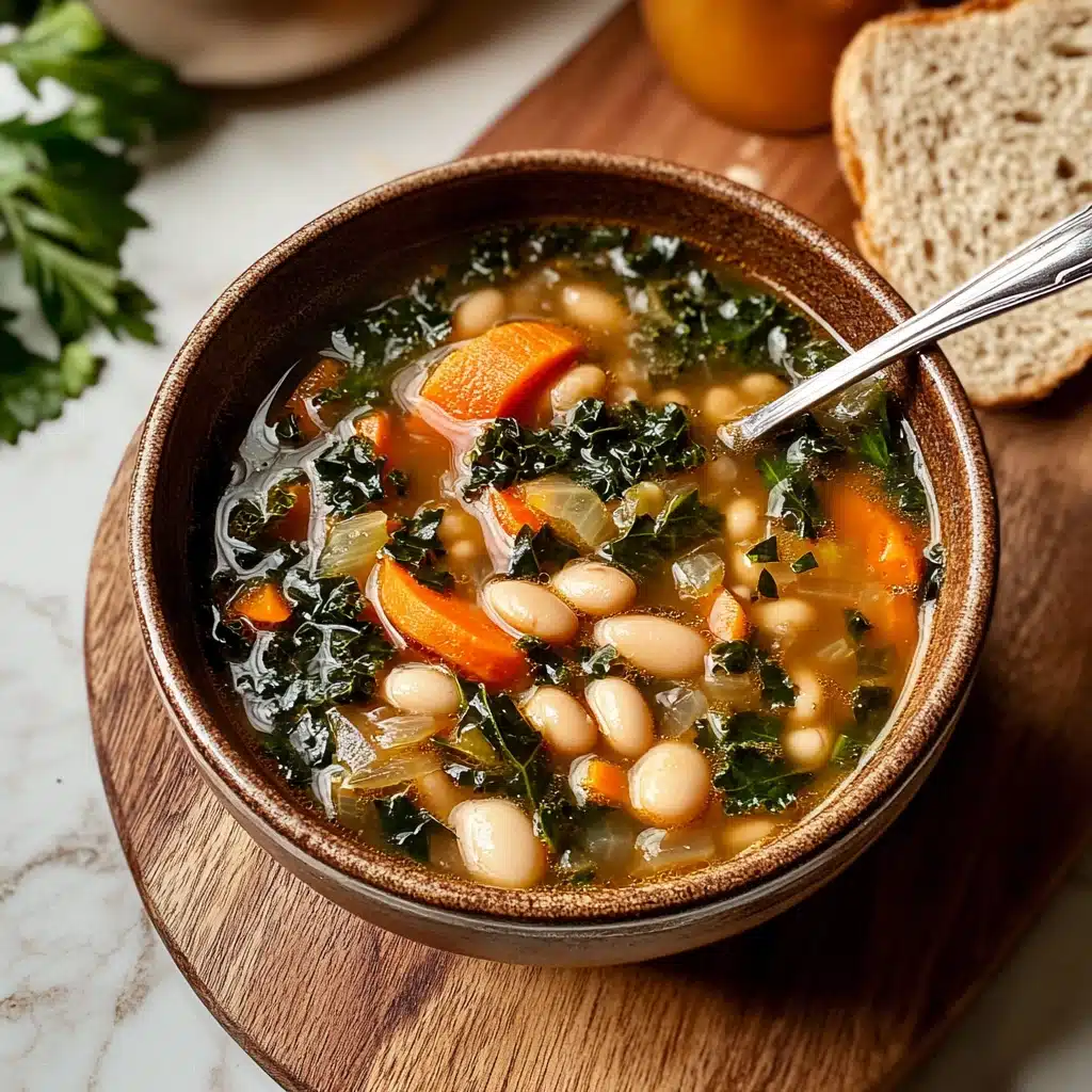 Hearty Tuscan White Bean Soup Recipe - Recipe Image