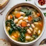 Hearty Tuscan White Bean Soup Recipe