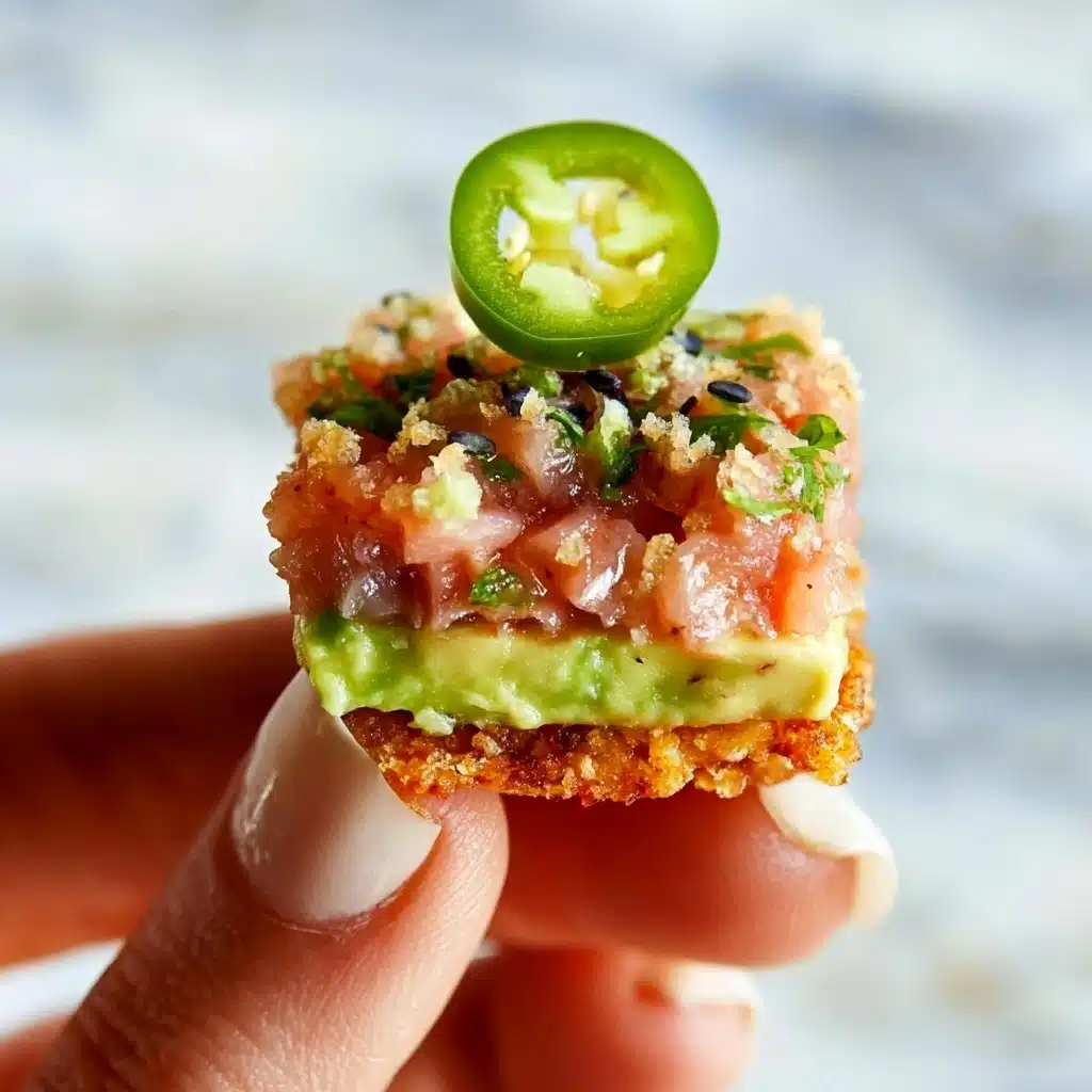 Crispy Rice with Spicy Tuna Recipe - Recipe Image