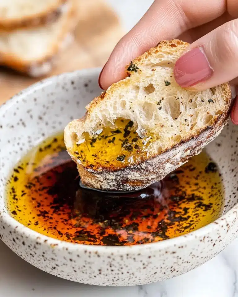 5-Minute Olive Oil Bread Dip Recipe